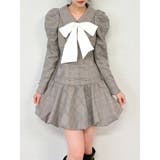 バルーンチェックミニワンピース | dazzlin | 詳細画像37 