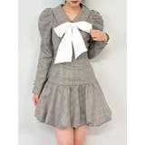 バルーンチェックミニワンピース | dazzlin | 詳細画像38 