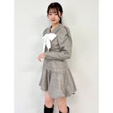 バルーンチェックミニワンピース | dazzlin | 詳細画像41 