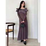 クロスフリルカットワンピース | dazzlin | 詳細画像17