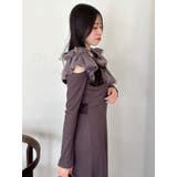 クロスフリルカットワンピース | dazzlin | 詳細画像22