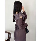 クロスフリルカットワンピース | dazzlin | 詳細画像23