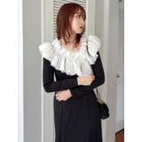 クロスフリルカットワンピース | dazzlin | 詳細画像26