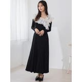 クロスフリルカットワンピース | dazzlin | 詳細画像4