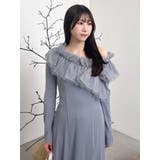 クロスフリルカットワンピース | dazzlin | 詳細画像44