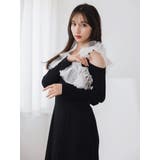 クロスフリルカットワンピース | dazzlin | 詳細画像5