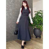 【WEB限定カラーあり】トレンチディティールジレワンピース | dazzlin | 詳細画像31 