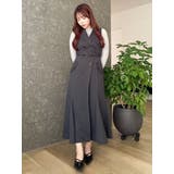 【WEB限定カラーあり】トレンチディティールジレワンピース | dazzlin | 詳細画像32 