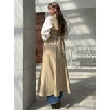 【WEB限定カラーあり】トレンチディティールジレワンピース | dazzlin | 詳細画像40 