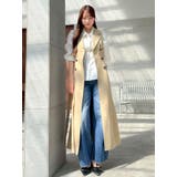 【WEB限定カラーあり】トレンチディティールジレワンピース | dazzlin | 詳細画像41 