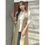 【WEB限定カラーあり】トレンチディティールジレワンピース | dazzlin | 詳細画像43 