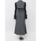 【WEB限定カラーあり】トレンチディティールジレワンピース | dazzlin | 詳細画像48 