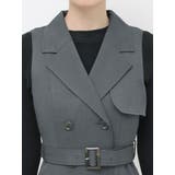 【WEB限定カラーあり】トレンチディティールジレワンピース | dazzlin | 詳細画像49 