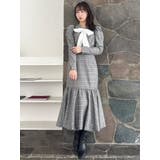 バルーンチェックワンピース | dazzlin | 詳細画像23 