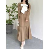 バルーンチェックワンピース | dazzlin | 詳細画像3 