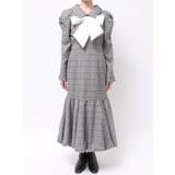 バルーンチェックワンピース | dazzlin | 詳細画像36 