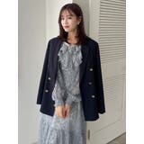 バックリボンレースフリルワンピース | dazzlin | 詳細画像12