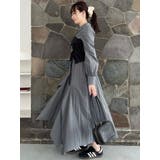 ギャザーシャツボリュームワンピース | dazzlin | 詳細画像10