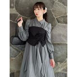 ギャザーシャツボリュームワンピース | dazzlin | 詳細画像11