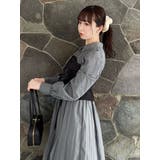 ギャザーシャツボリュームワンピース | dazzlin | 詳細画像12