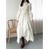 ギャザーシャツボリュームワンピース | dazzlin | 詳細画像14