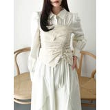 ギャザーシャツボリュームワンピース | dazzlin | 詳細画像16