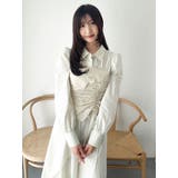 ギャザーシャツボリュームワンピース | dazzlin | 詳細画像20