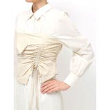 ギャザーシャツボリュームワンピース | dazzlin | 詳細画像25