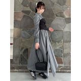 ギャザーシャツボリュームワンピース | dazzlin | 詳細画像4