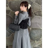 ギャザーシャツボリュームワンピース | dazzlin | 詳細画像8