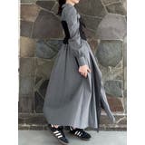 ギャザーシャツボリュームワンピース | dazzlin | 詳細画像9