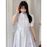 【POLO BCSコラボ/20周年記念復刻！】ヘムレイヤードシャツワンピース | dazzlin | 詳細画像10 