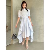 【POLO BCSコラボ/20周年記念復刻！】ヘムレイヤードシャツワンピース | dazzlin | 詳細画像25 