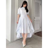 【POLO BCSコラボ/20周年記念復刻！】ヘムレイヤードシャツワンピース | dazzlin | 詳細画像3 