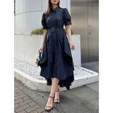 【POLO BCSコラボ/20周年記念復刻！】ヘムレイヤードシャツワンピース | dazzlin | 詳細画像33 