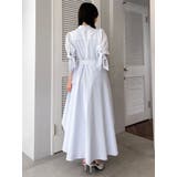 【POLO BCSコラボ/20周年記念復刻！】ヘムレイヤードシャツワンピース | dazzlin | 詳細画像6 