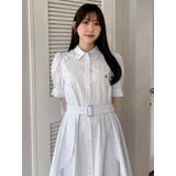 【POLO BCSコラボ/20周年記念復刻！】ヘムレイヤードシャツワンピース | dazzlin | 詳細画像8 