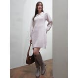 【POLO BCSコラボ/20周年記念復刻！】ケーブルポロニットワンピース | dazzlin | 詳細画像13 