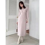 【POLO BCSコラボ/20周年記念復刻！】ケーブルポロニットワンピース | dazzlin | 詳細画像21 