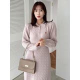 【POLO BCSコラボ/20周年記念復刻！】ケーブルポロニットワンピース | dazzlin | 詳細画像23 