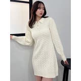 【POLO BCSコラボ/20周年記念復刻！】ケーブルポロニットワンピース | dazzlin | 詳細画像29 