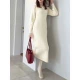 【POLO BCSコラボ/20周年記念復刻！】ケーブルポロニットワンピース | dazzlin | 詳細画像40 