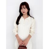 【POLO BCSコラボ/20周年記念復刻！】ケーブルポロニットワンピース | dazzlin | 詳細画像48 