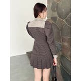 スソプリーツジャケットミニワンピース | dazzlin | 詳細画像14 