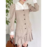 スソプリーツジャケットミニワンピース | dazzlin | 詳細画像22 