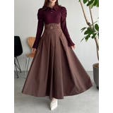 シャツカラーコルセットタックワンピース | dazzlin | 詳細画像19 