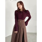 シャツカラーコルセットタックワンピース | dazzlin | 詳細画像22 