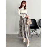 シャツカラーコルセットタックワンピース | dazzlin | 詳細画像26 