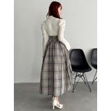 シャツカラーコルセットタックワンピース | dazzlin | 詳細画像29 