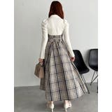 シャツカラーコルセットタックワンピース | dazzlin | 詳細画像30 